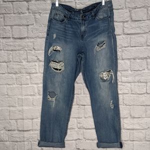 Rue 21 Destroyed Jeans